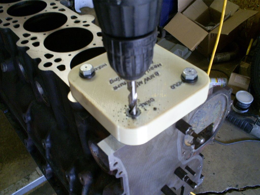 Retap your headbolts to 11mm with no machining